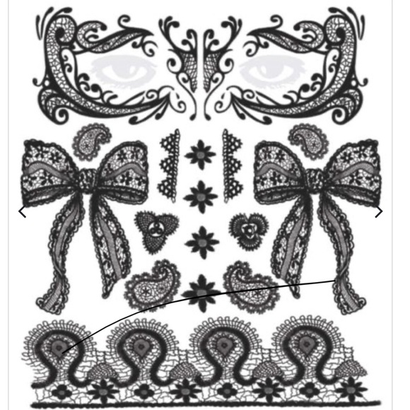 NEW • “Lace Face• Tinsley Tattoo FX • Made in 🇺🇸 - Picture 2 of 4